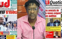 Revue des unes-Ndiek Sarr secoue le gouvernement sur la mort de-Tahirou Sarr au cap manuel